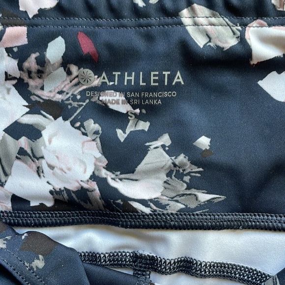 Athleta challenge bloom leggings in midnight blue size Small - Picture 3 of 7